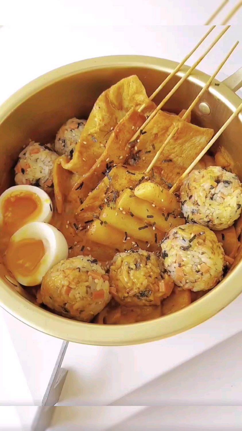 第七十二弹——韩式辣炒鱼饼年糕 抱着饭团香辣过瘾