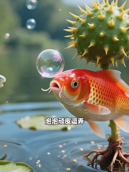 小鲤鱼历险记：泡泡闯龙宫，智斗赖皮蛇小妖