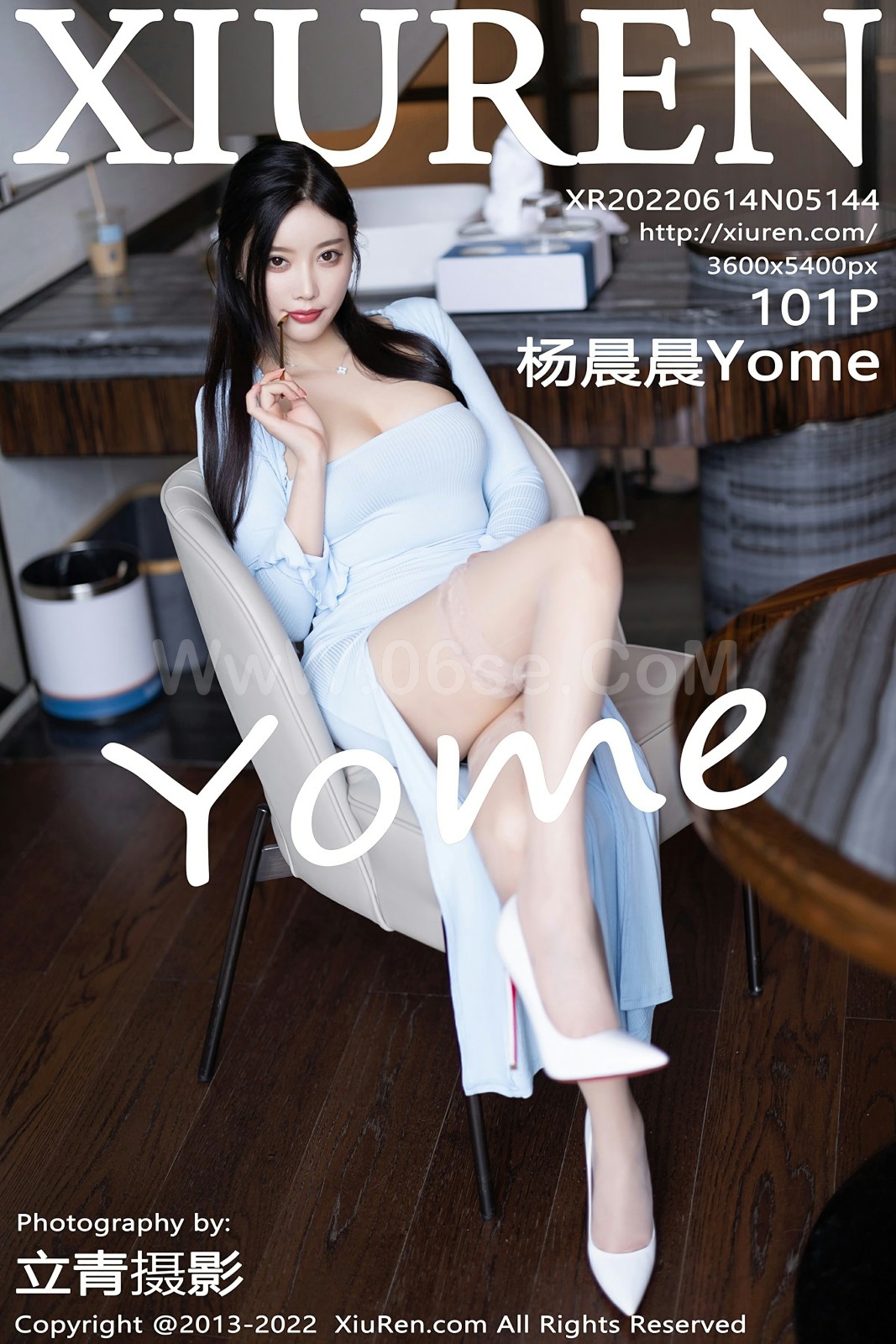 [XiuRen秀人网] 2022.06.14 No.5144 杨晨晨Yome-六色网