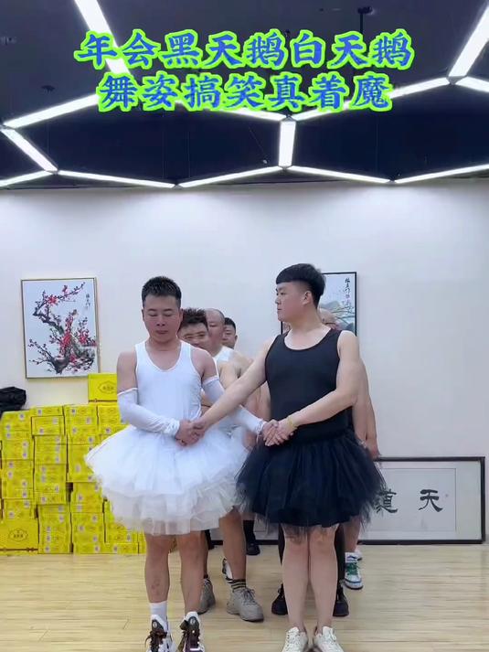 年会舞蹈 黑天鹅白天鹅