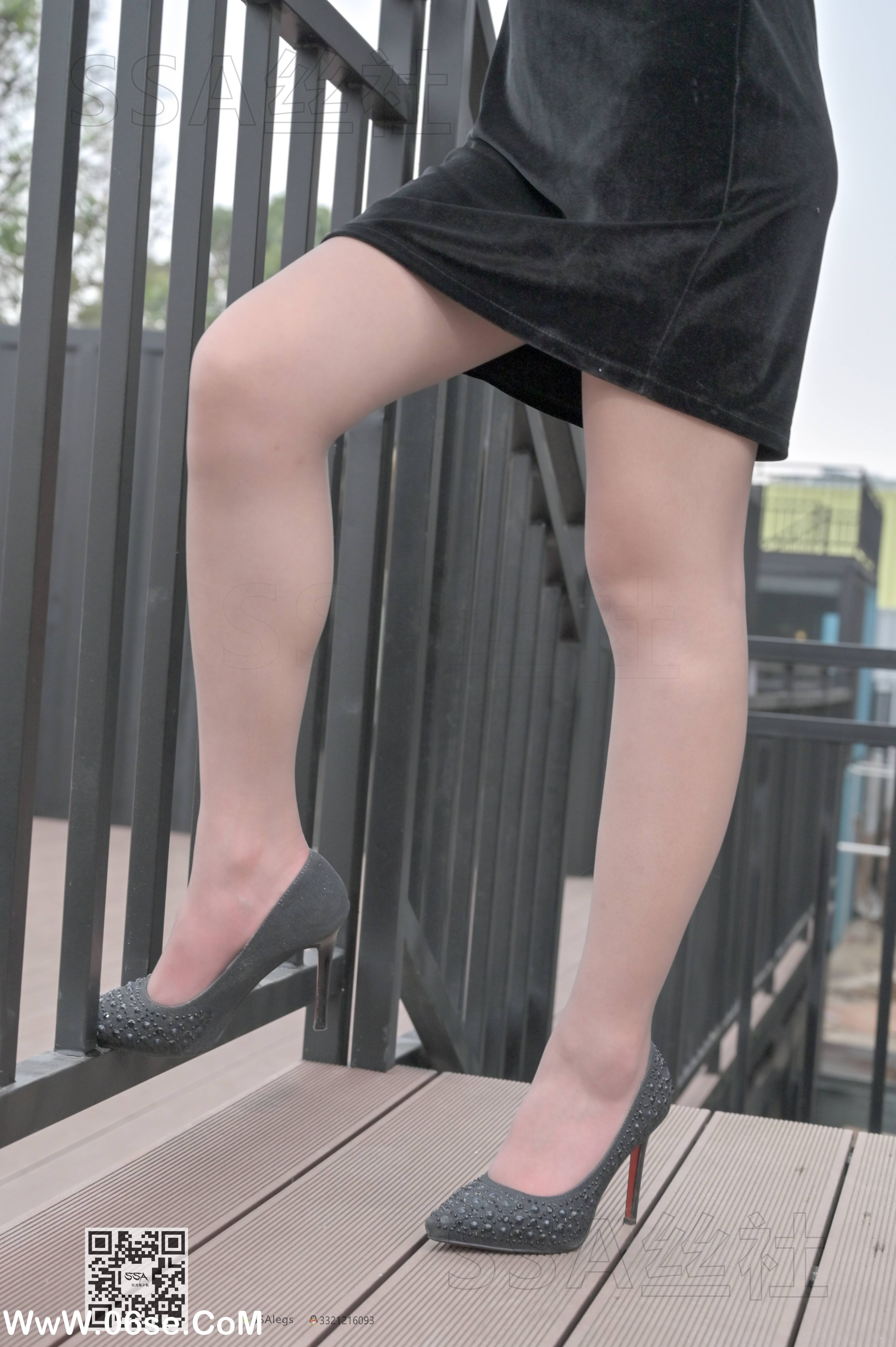 图片[11]-[SSA丝社] NO.096 大大 街拍腿模大大灰丝[145P1.69G]-六色网