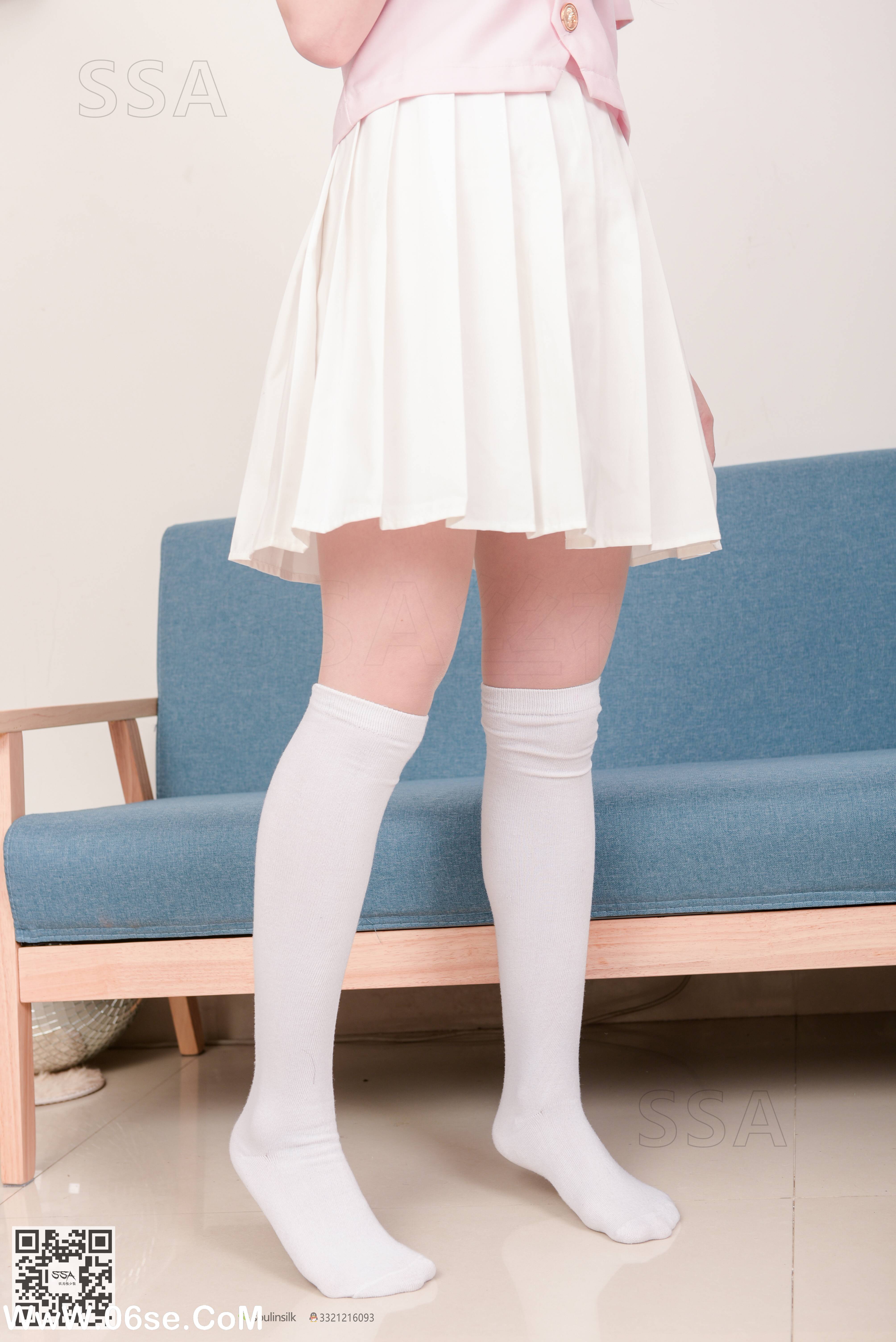 图片[64]-[SSA丝社] NO.144 丹丹 粉色JK制服的穿搭示范[195P2.56G]-六色网