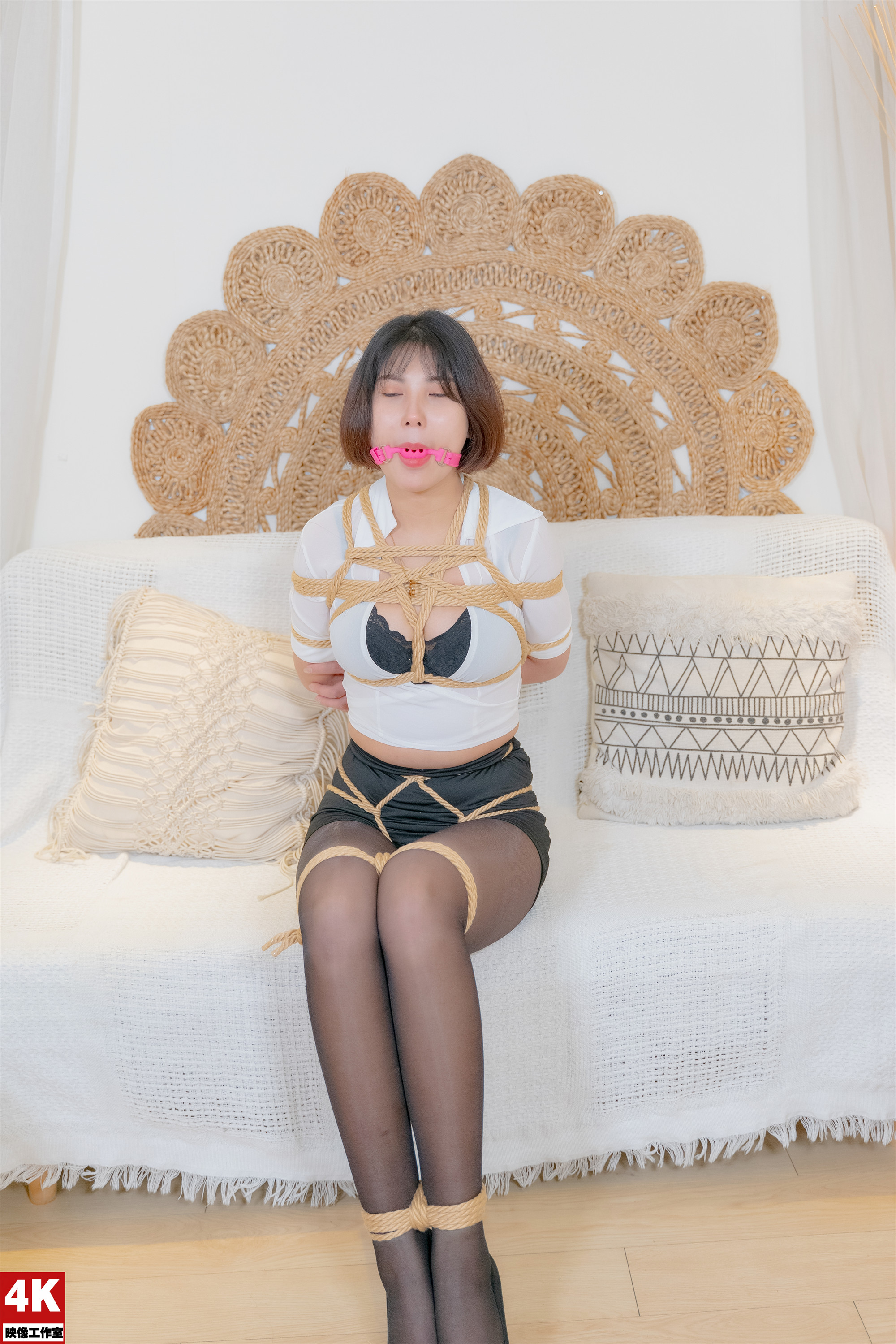 图片[72]-[Ligui丽柜] 2022.04.08 网络丽人 Model 小發-六色网