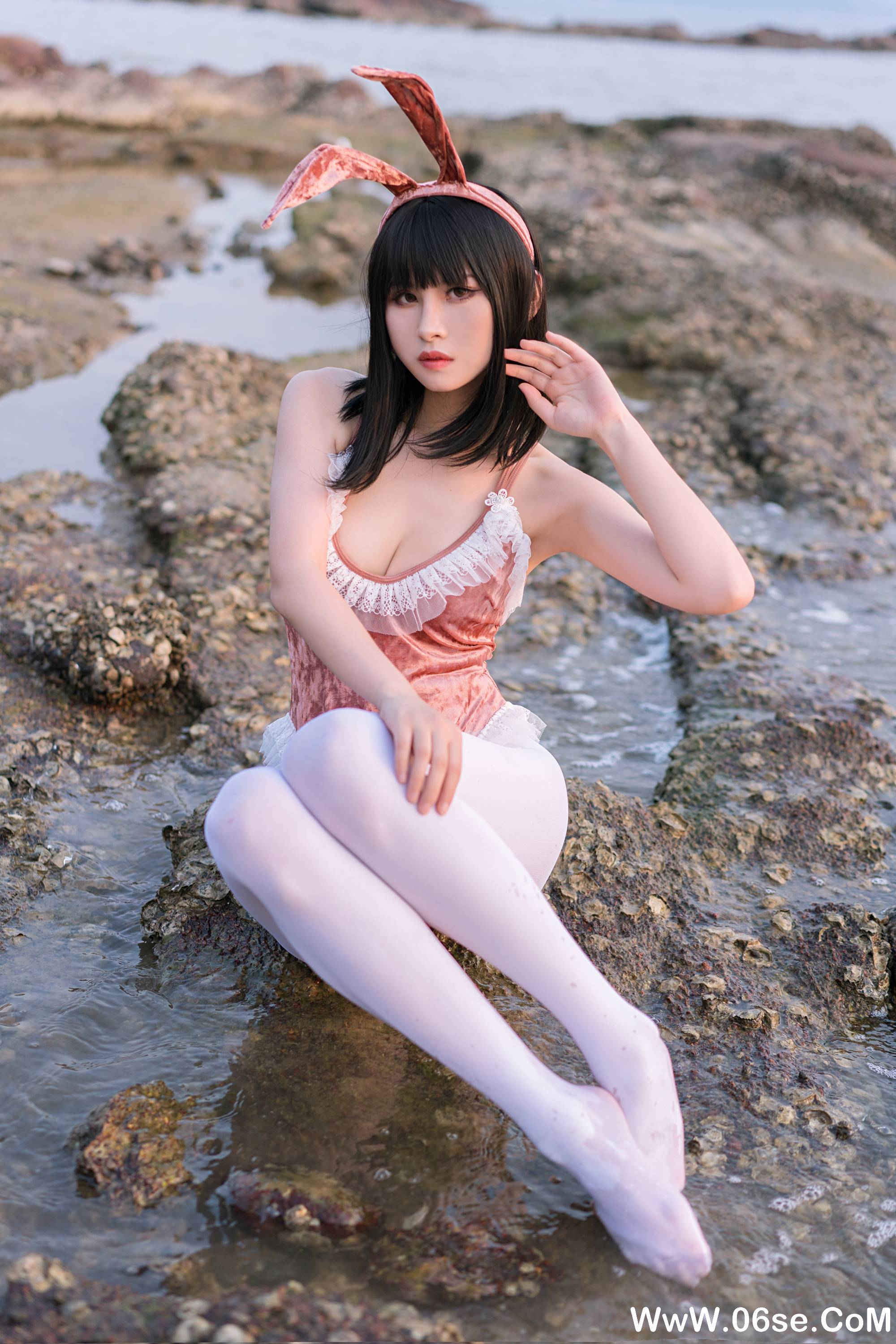 图片[15]-田璐璐 NO.001 — 粉兔[25P59M]-六色网