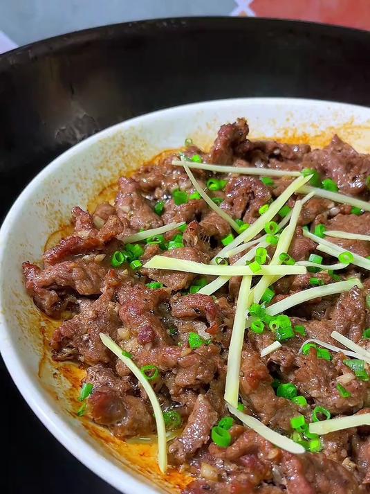 干蒸牛肉，百吃不厌