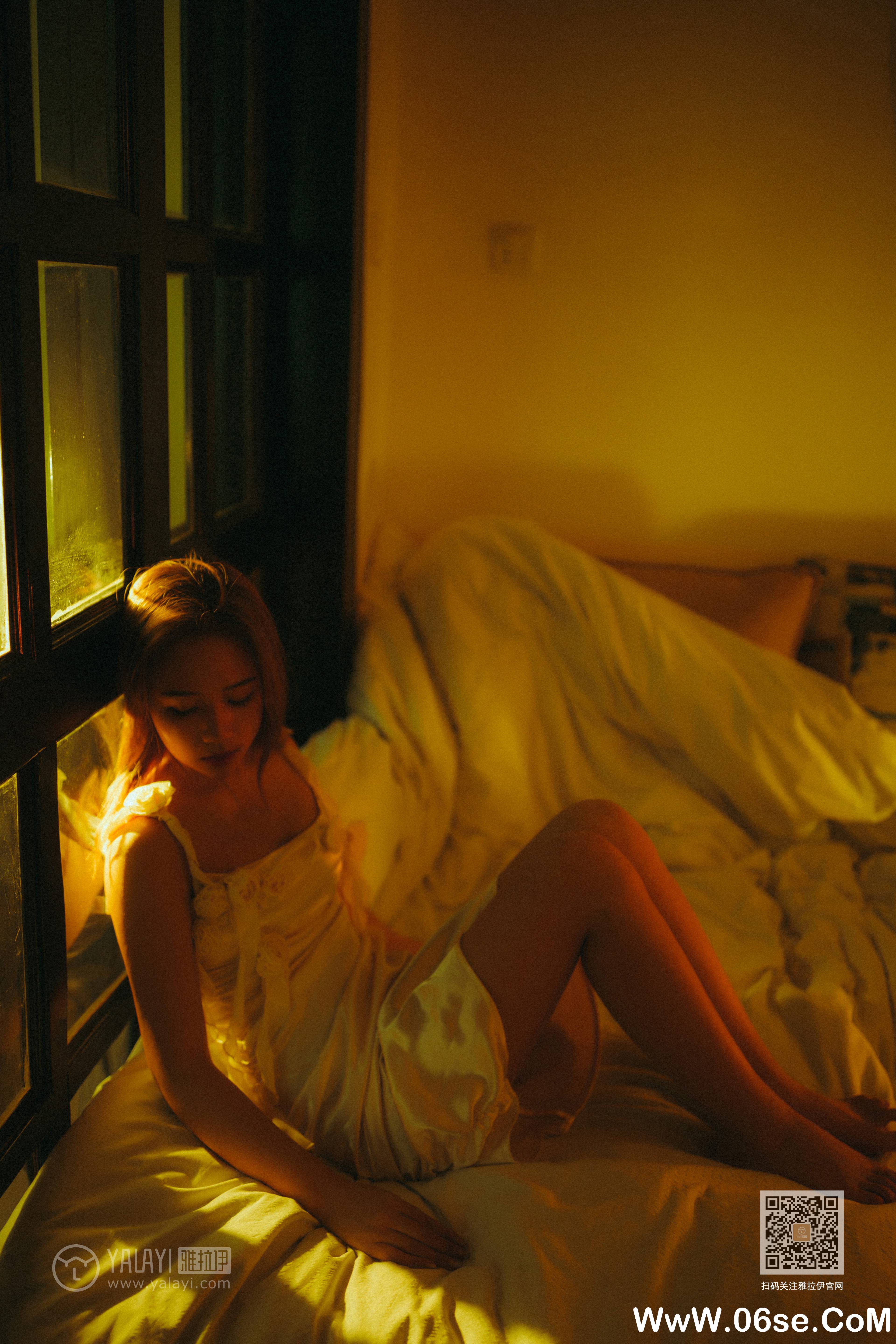 图片[23]-[YALAYI雅拉伊] 2020.04.23 NO.613 岳璐璐《对着暮光呢喃》[43P+1P472M]-六色网