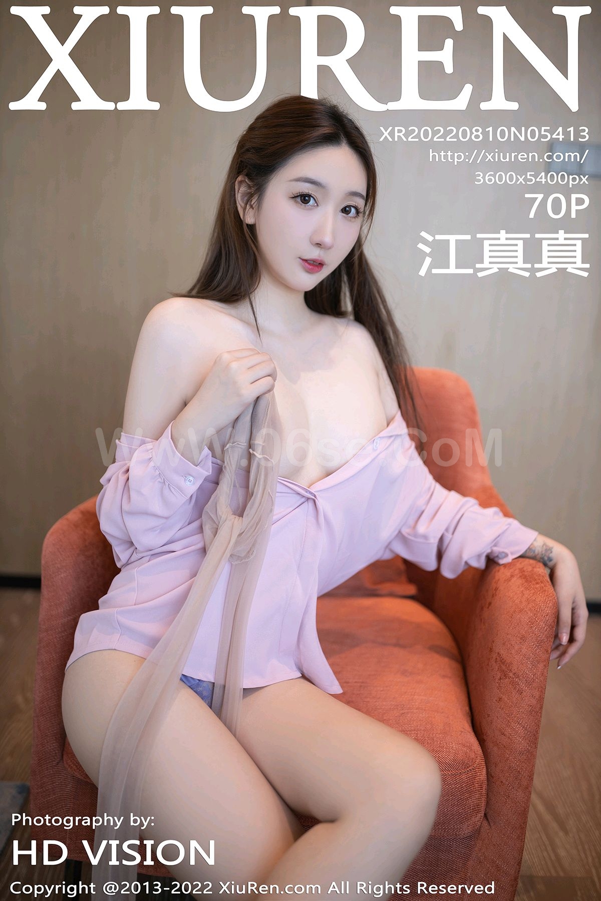 【XiuRen秀人網】2022.08.10 Vol.5413 江真真【70P】-六色网