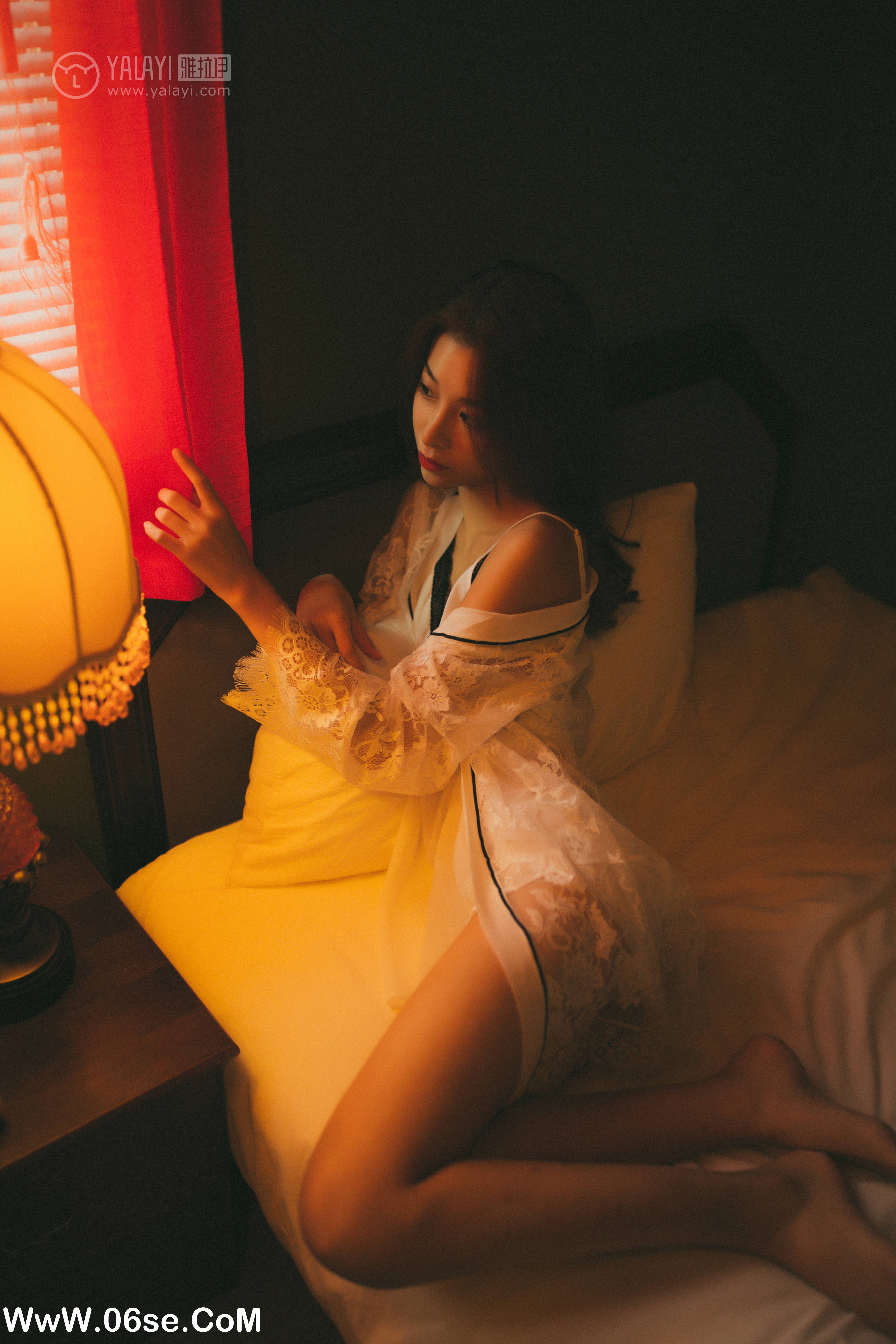图片[34]-[YALAYI雅拉伊] NO.116 我在等你 倩微微-六色网