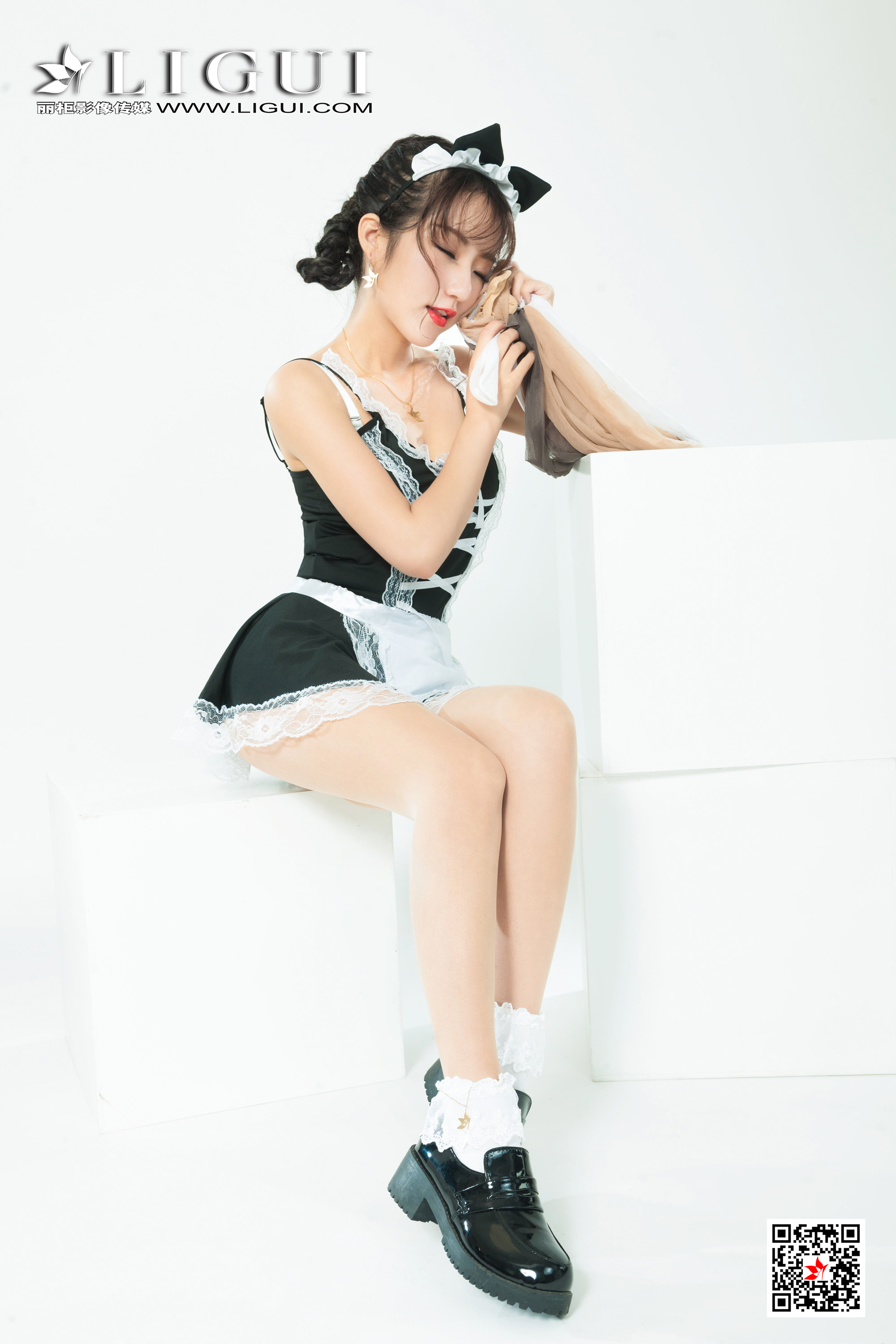 图片[5]-[Ligui丽柜] 2021.07.07 网络丽人 Model 汐汐-六色网