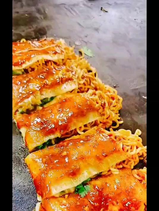 摊位小吃项目 芝士火鸡面烤冷面