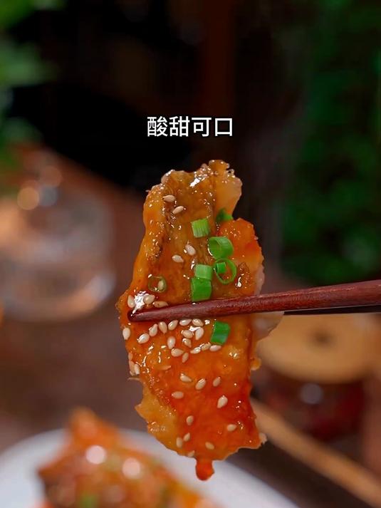 五星级酒店桌桌必点的美食！#糖醋鱼#