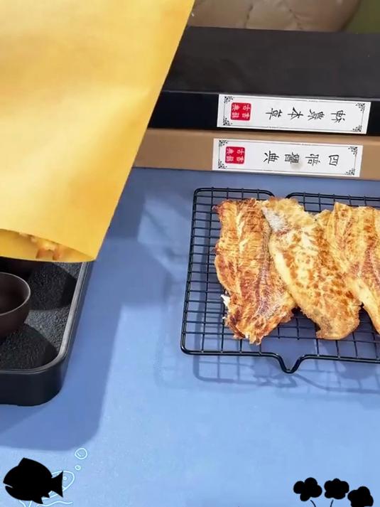老人小孩都爱的烤鳕鱼片