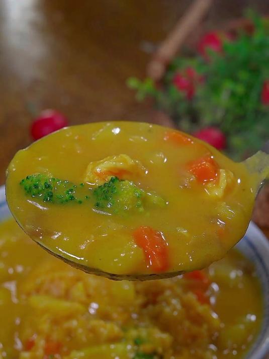 大虾咖喱饭你一定要学会，简单还做还营养