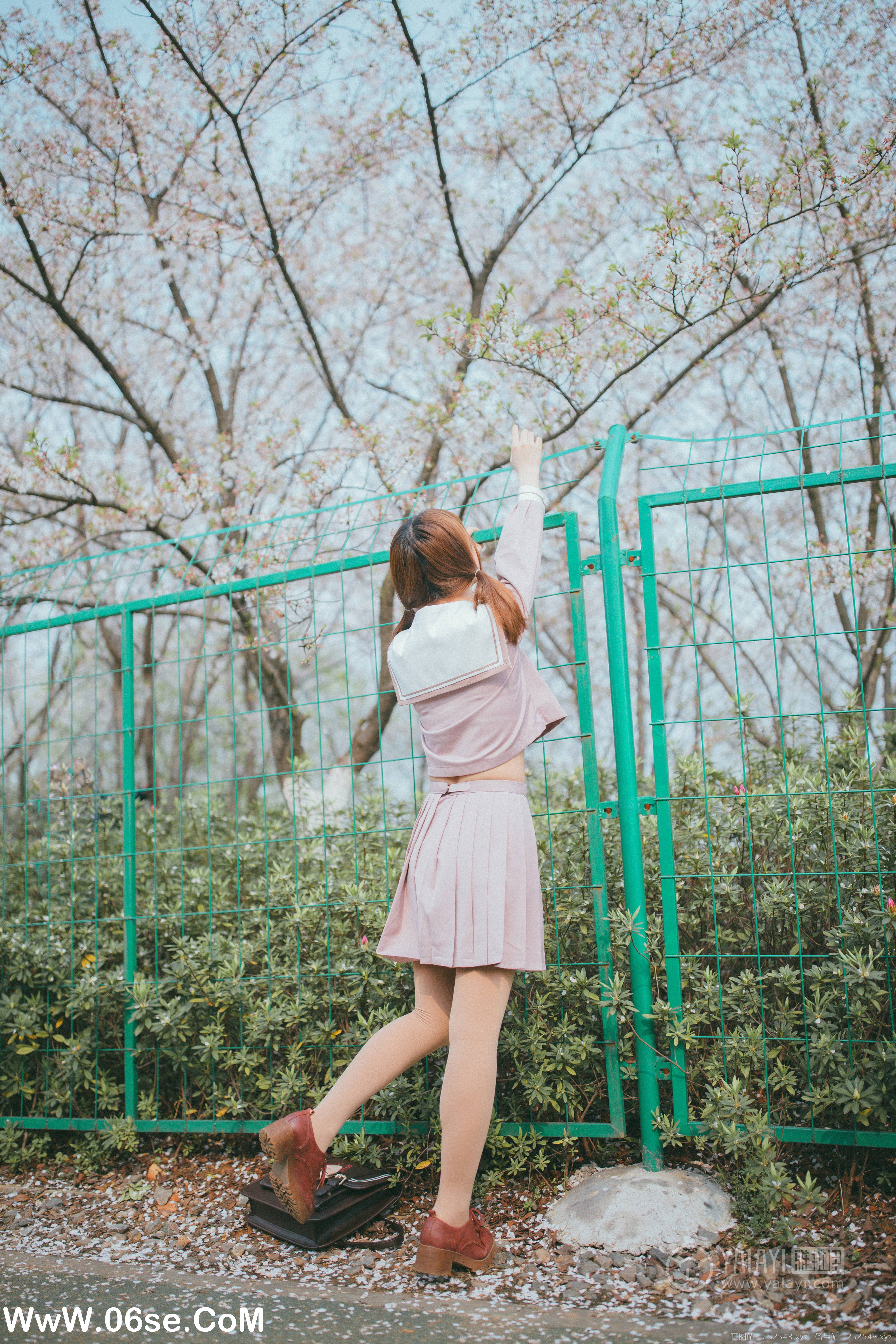 图片[29]-[YALAYI雅拉伊] No.246 樱花樱花想见你 团团-六色网