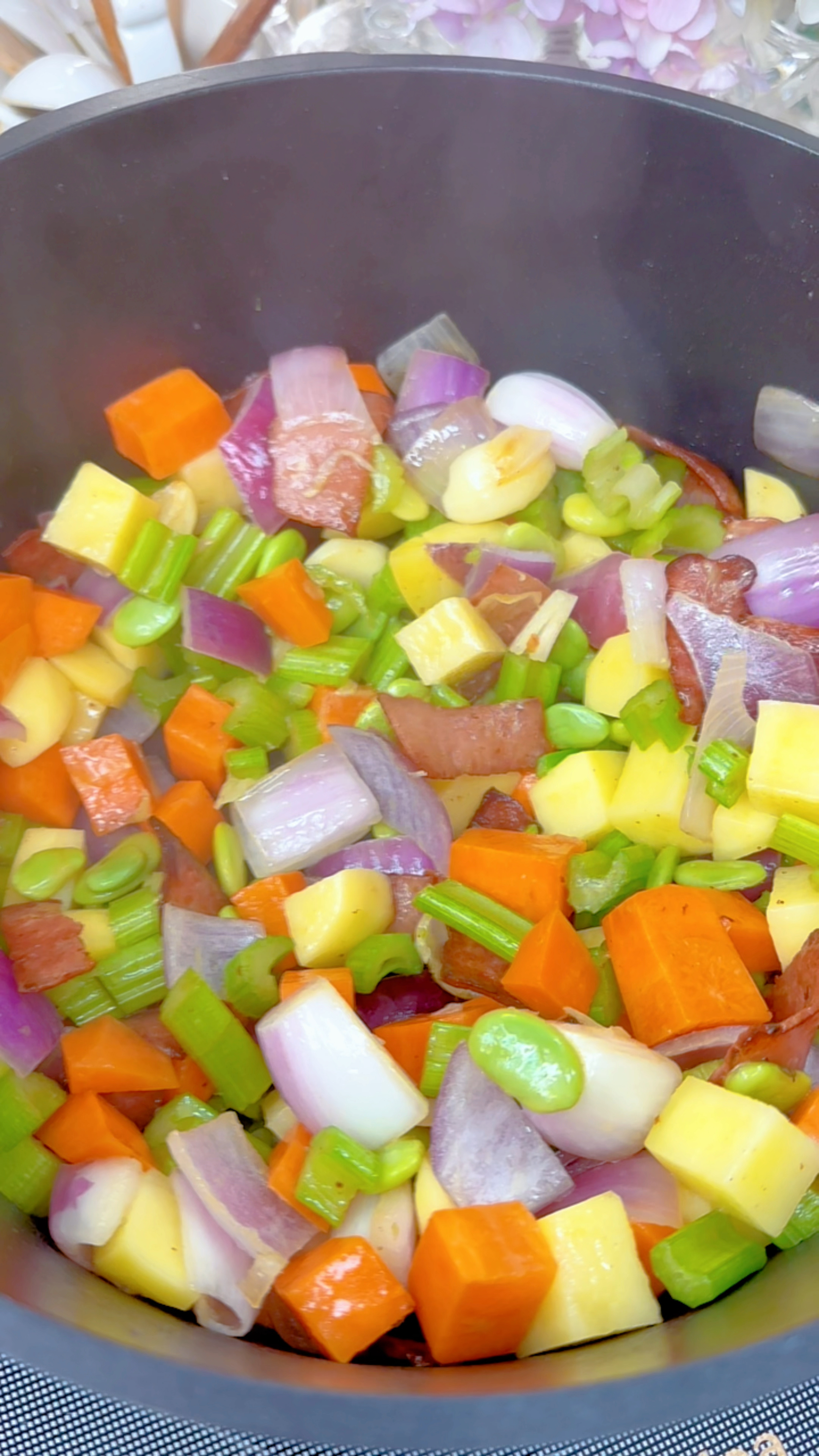 低脂低卡西餐意大利蔬菜浓汤,超好喝!