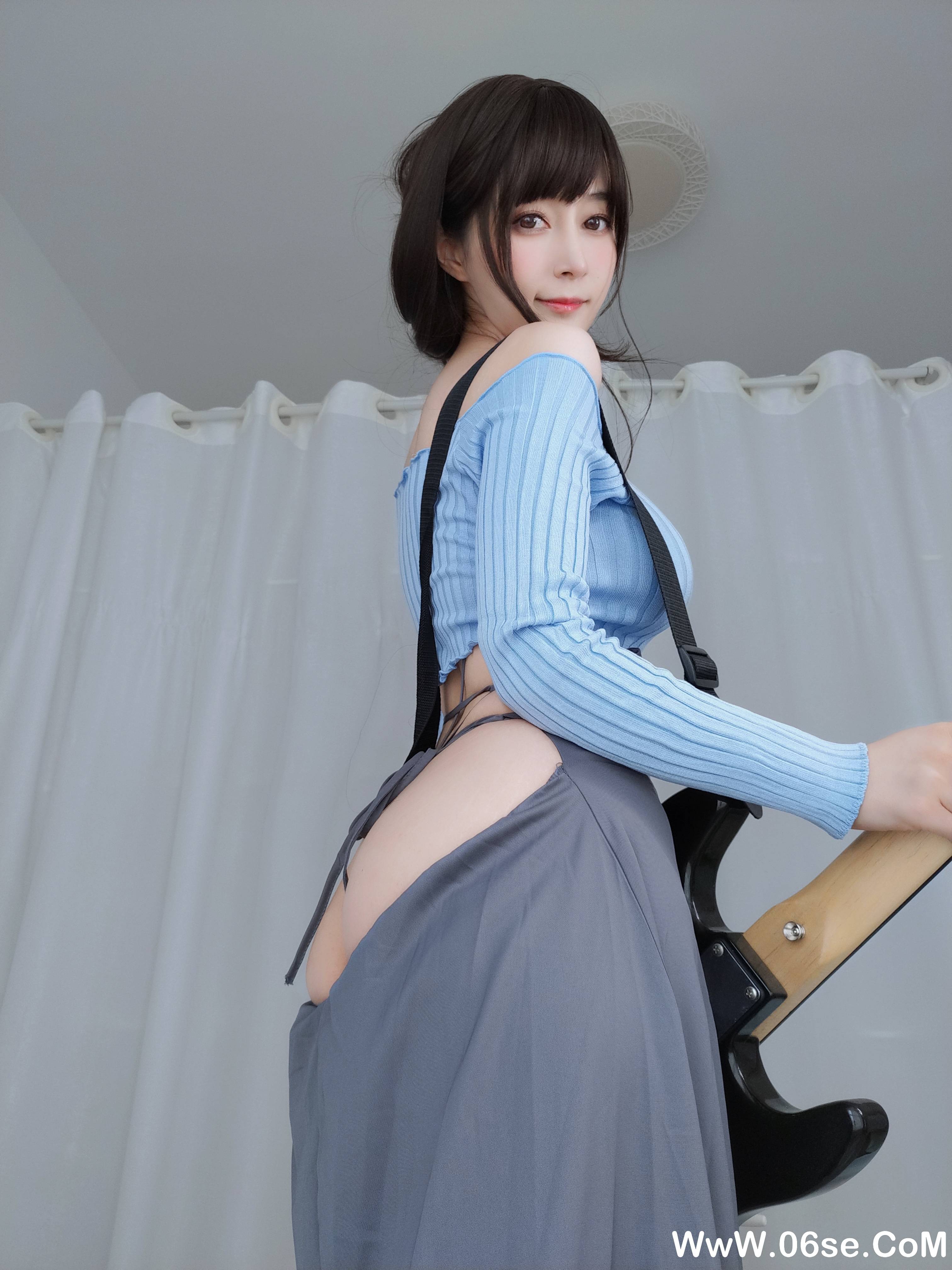 图片[34]-Coser小姐姐白银 NO.093 – 吉他妹妹 [164P888M]-六色网