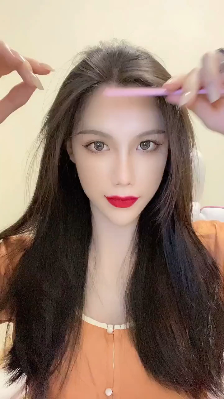 会做汉服发型的长发男生