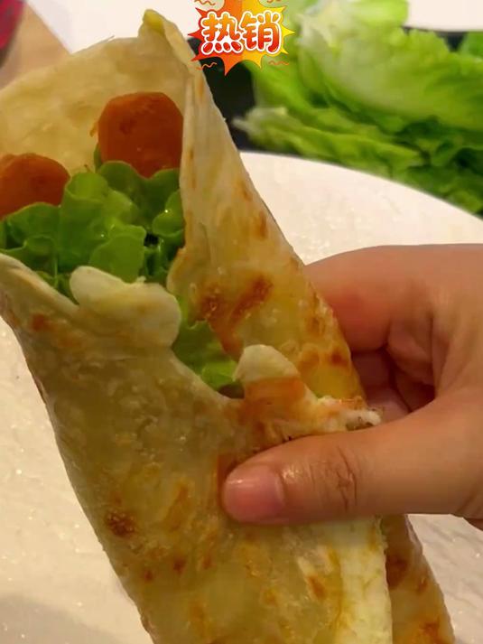 美粮坊原味手抓饼，3 分钟搞定全家早餐