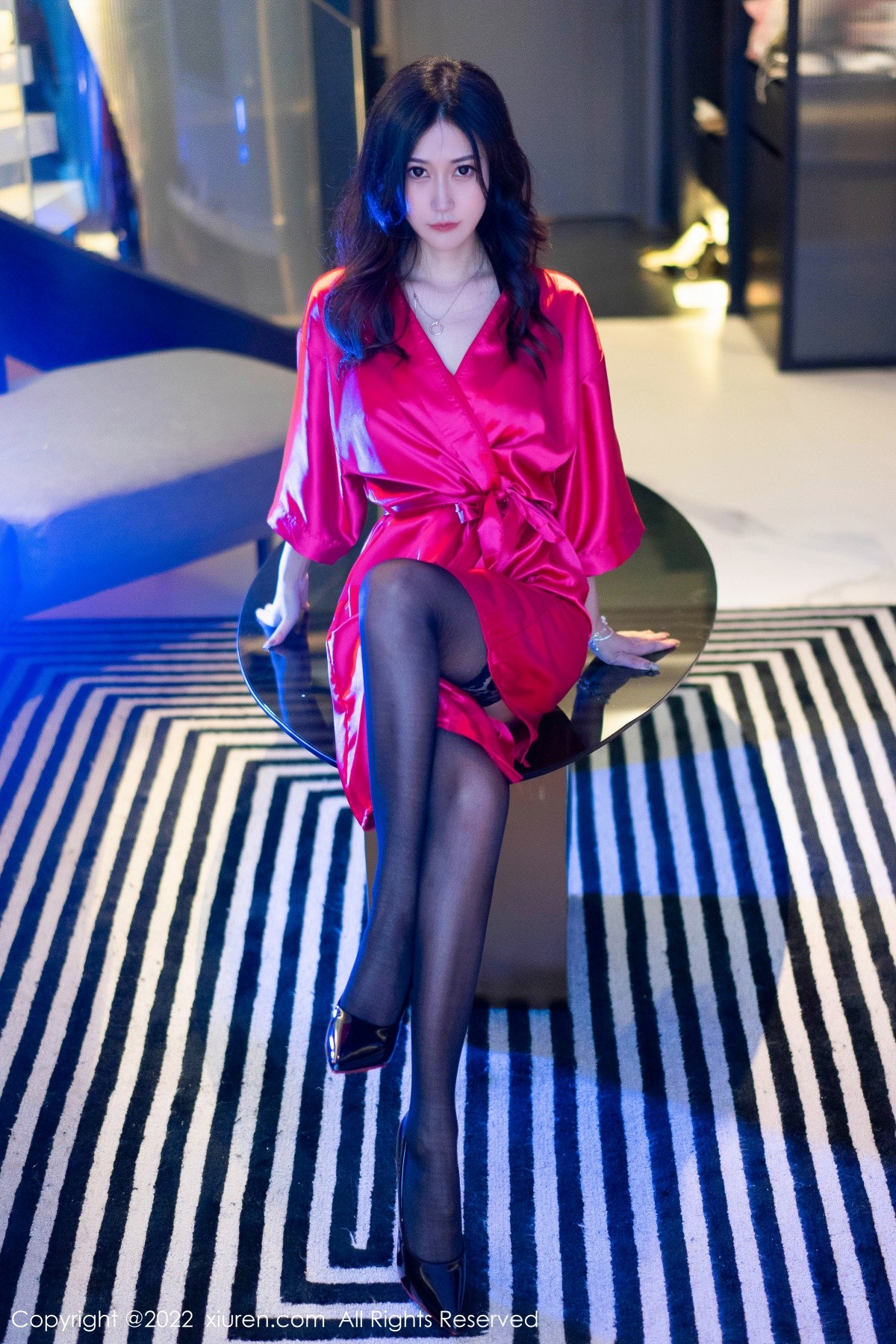 图片[2]-【XiuRen秀人網】2022.09.14 Vol.5586 laura阿姣【76P】-六色网