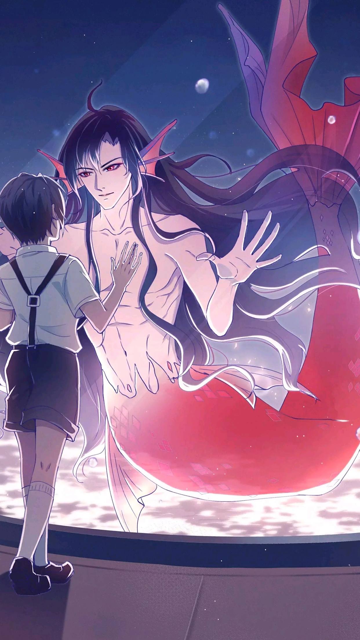 「魔道祖师」少年叽水族馆初遇人鱼羡,lof:五初六一