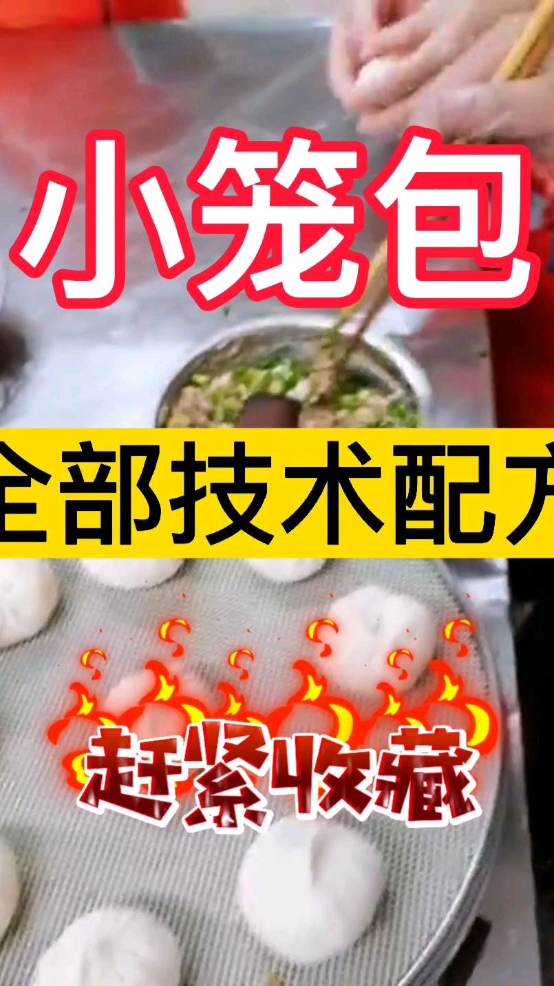正宗的小笼包的做法和配方来啦,赶紧收藏起来