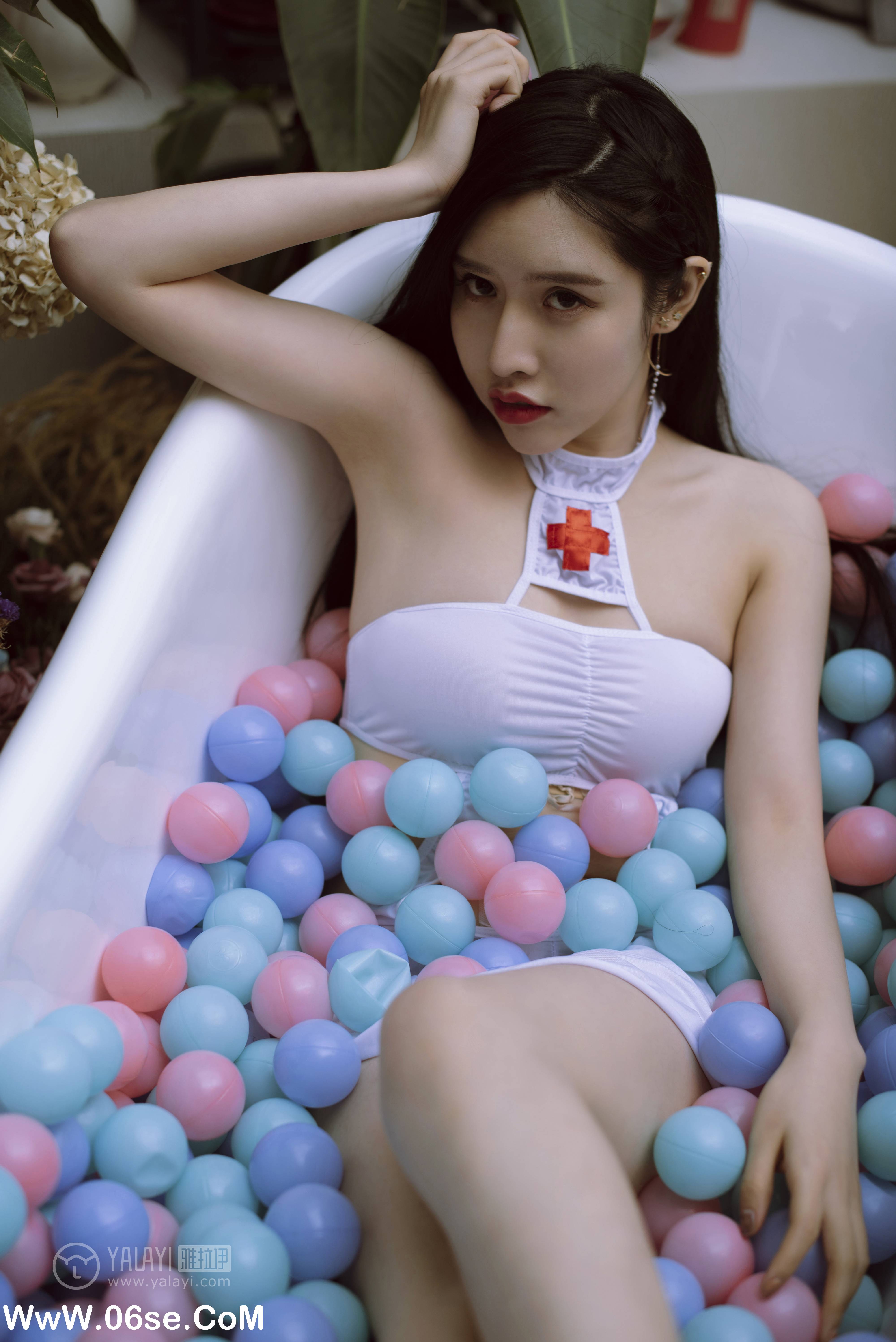 图片[25]-[YALAYI雅拉伊] NO.141 护士姐姐 颖莹-六色网
