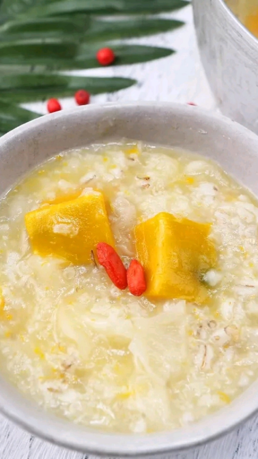 南瓜枸杞养生粥