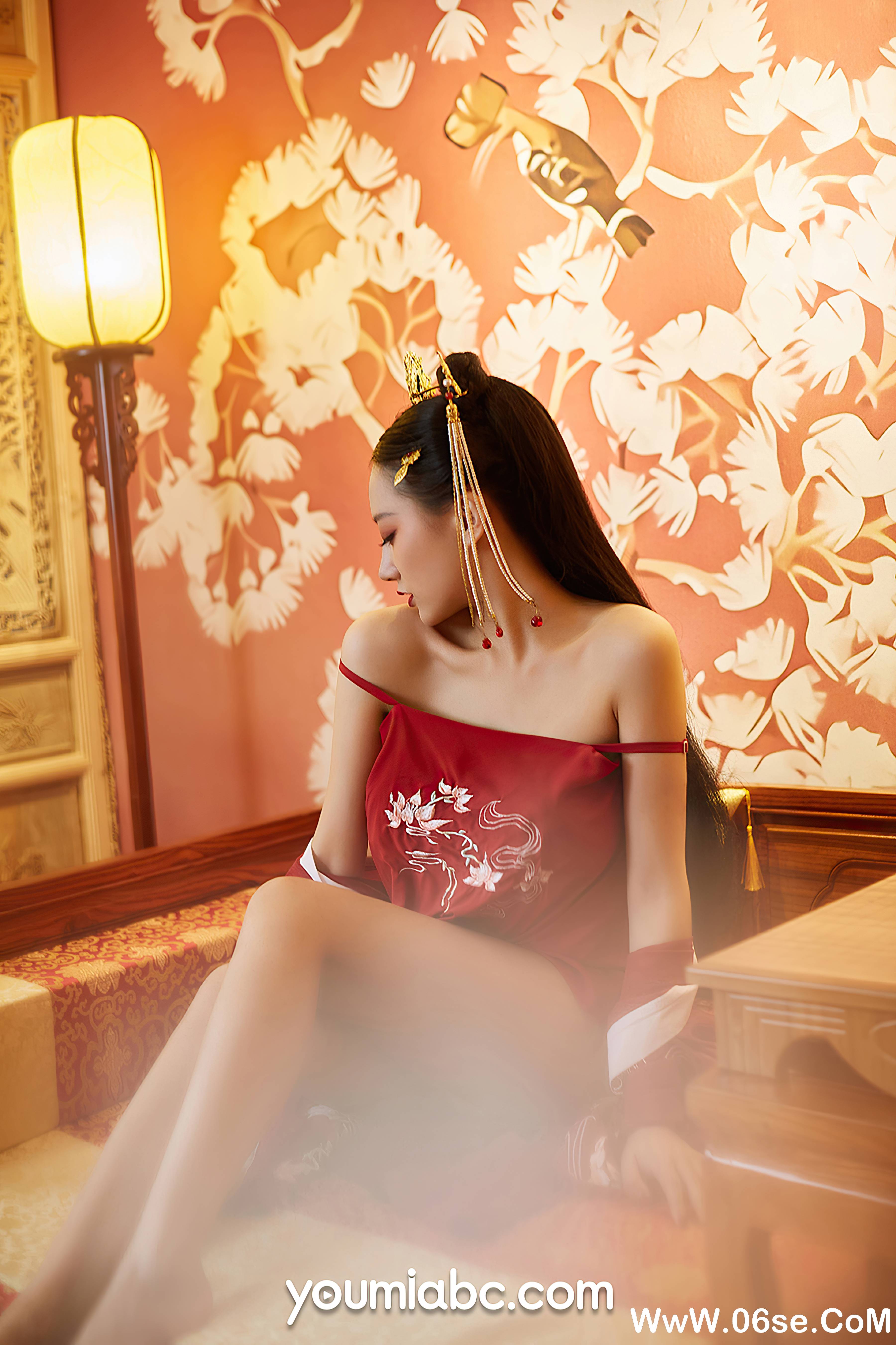 图片[13]-[YouMi尤蜜] 2021.01.15 盛世红颜 何嘉颖[31+1P615M]-六色网