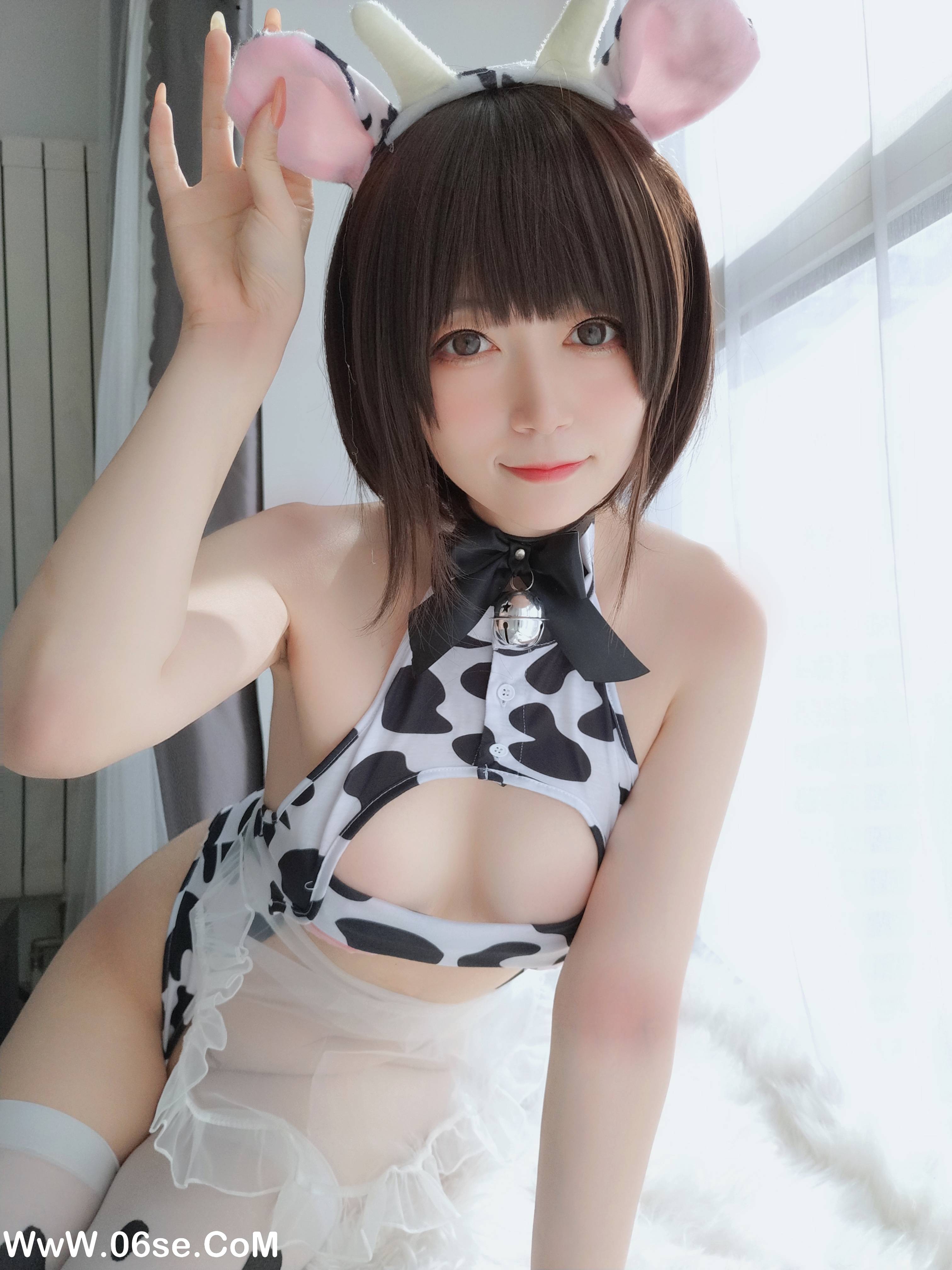图片[9]-Coser小姐姐白银 NO.021 – 可爱奶牛[100P+3V544M]-六色网