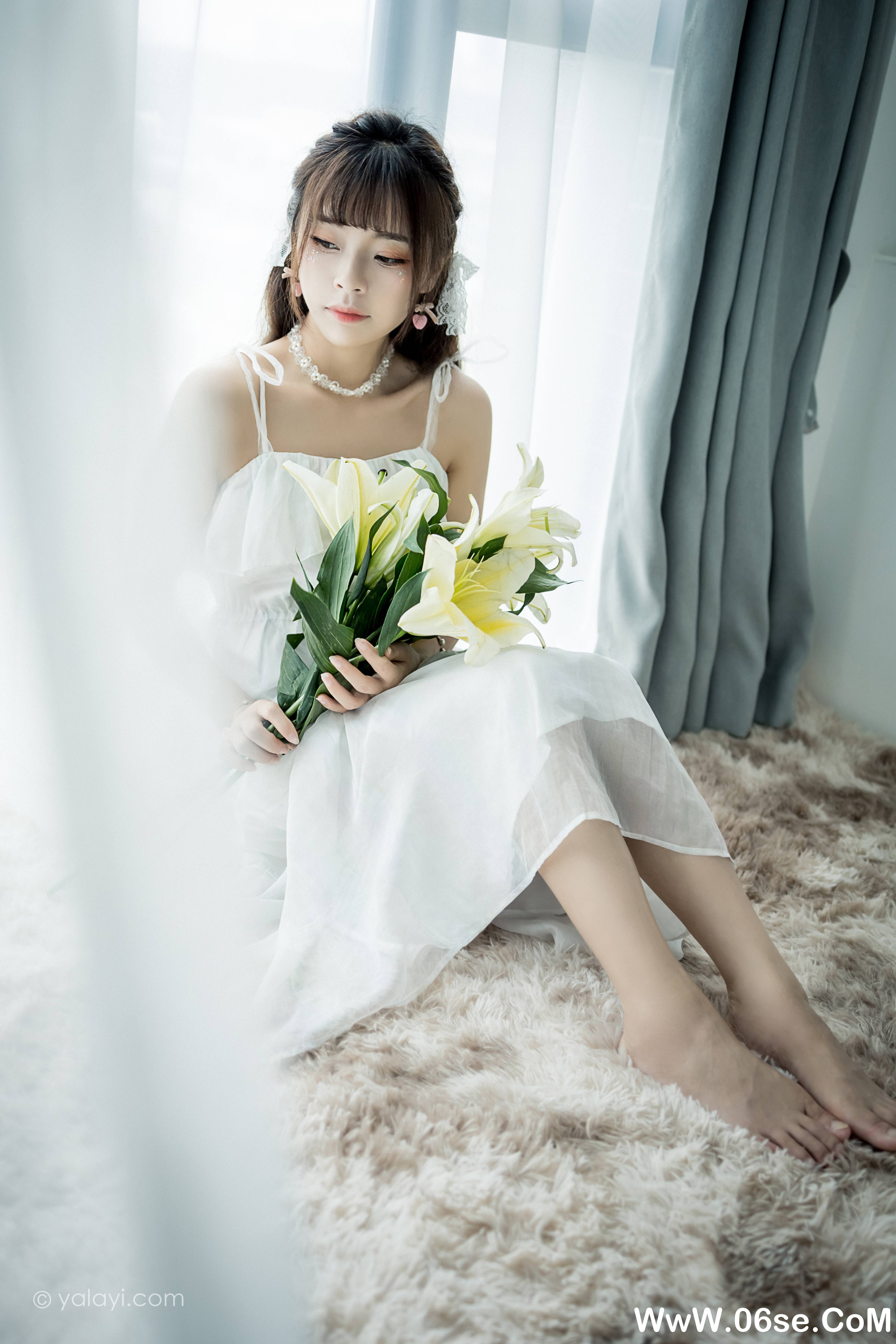图片[7]-[YALAYI雅拉伊] 2021.07.19 NO.816 程小蝶《白色恋人》[40+1P436M]-六色网