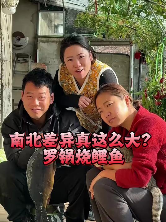 今天罗锅用我们东北框镜鱼给大家做个东北大锅炖鲤鱼