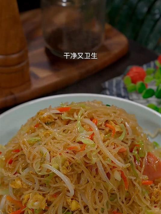 百吃不厌的家常炒米粉