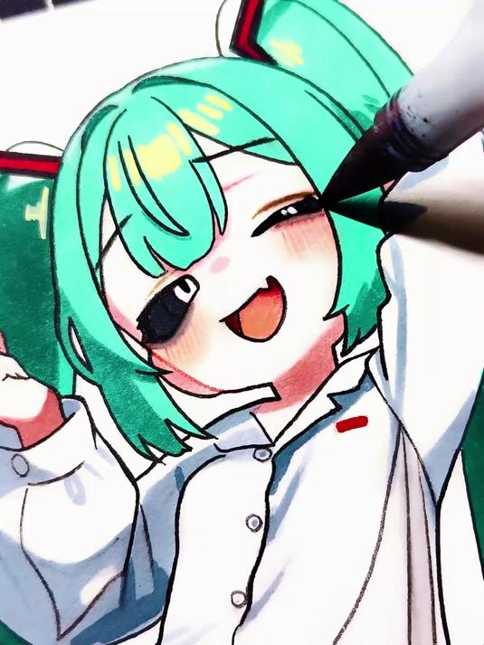 #文脉护航加油季#初音未来 -杂鱼~进来挨骂！