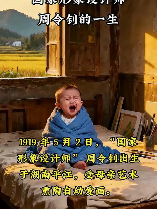 “国家形象设计师” 周令钊设计了半个中国的符号！画国旗绘团徽