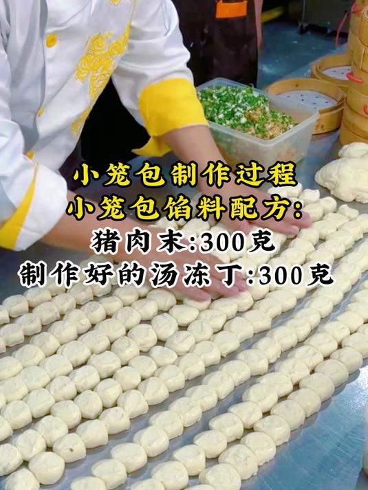 小笼包制作步骤,小笼包肉馅配方