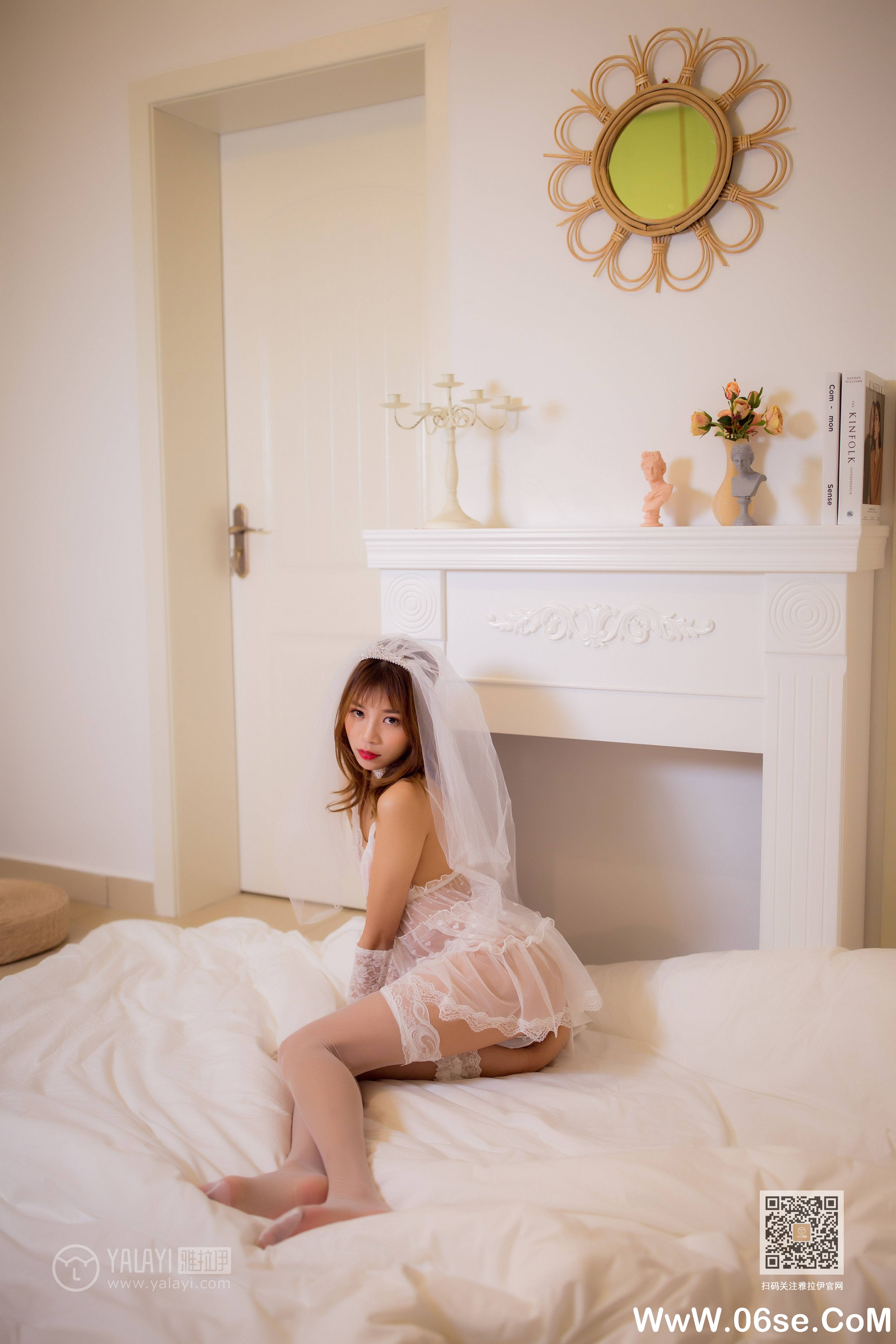图片[13]-[YALAYI雅拉伊] 2020.01.18 NO.524 丽雅《情趣婚纱》[54P+1P322M]-六色网