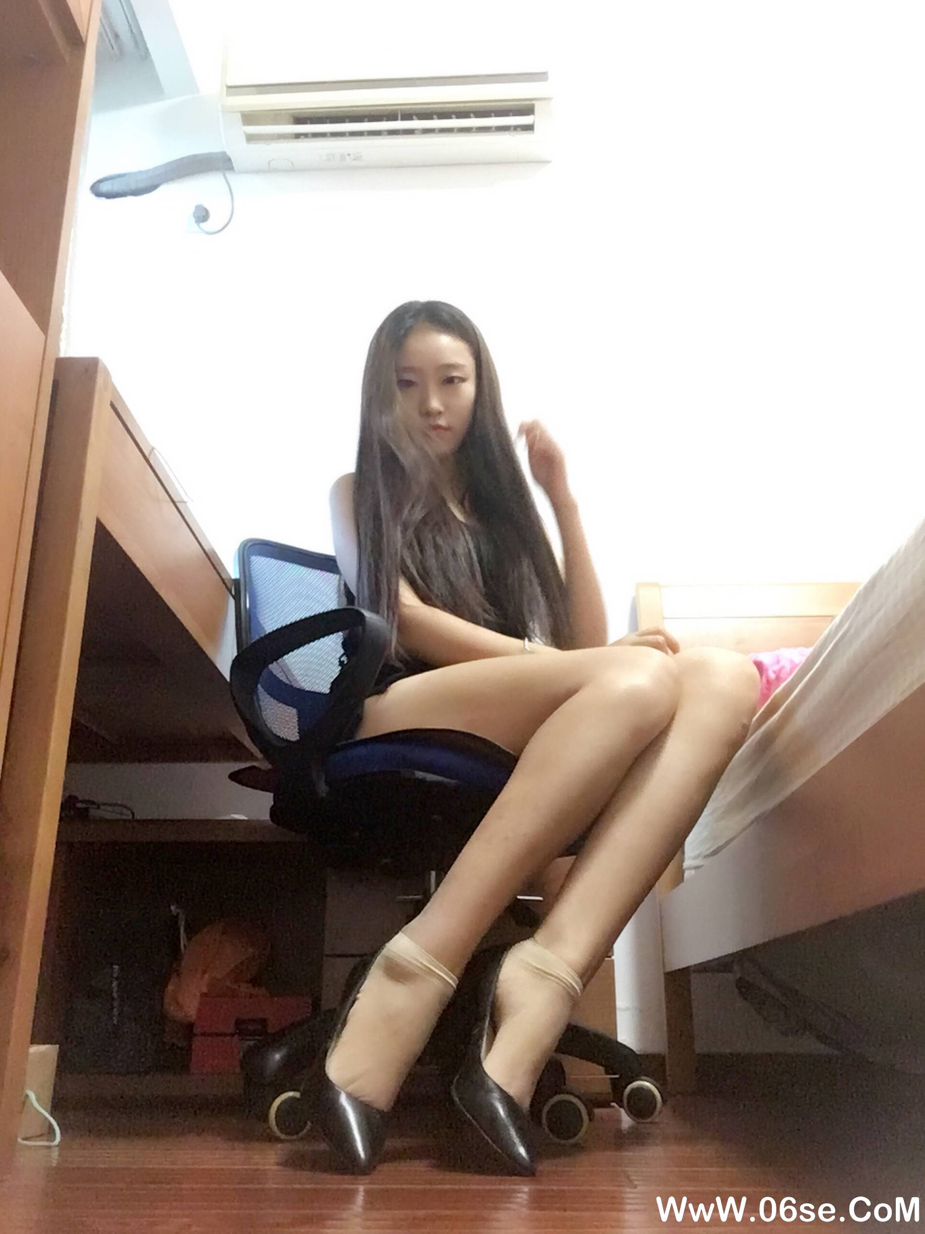 图片[93]-学妹校园寝室短丝系列010期 曾雨柔[96P290M]-六色网