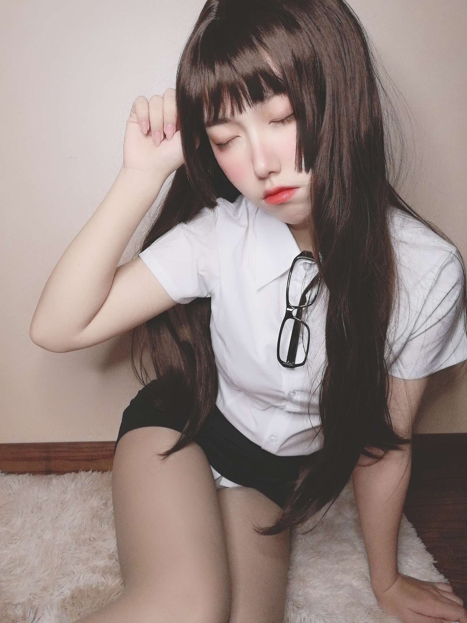 图片[32]-芋圆侑子SJ_ NO.013 – 醉酒小秘书[53P+4V93M]-六色网