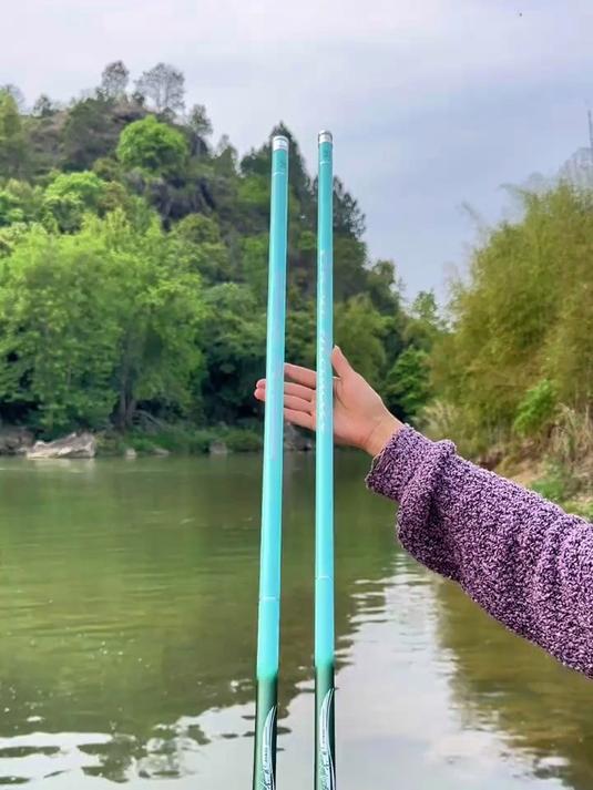 古法浪尖碳素鱼竿：19 调超轻硬，台钓手竿综合竿，渔具垂钓必备