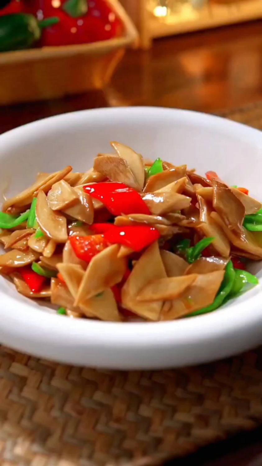 小炒杏鲍菇,做法简单,鲜香入味