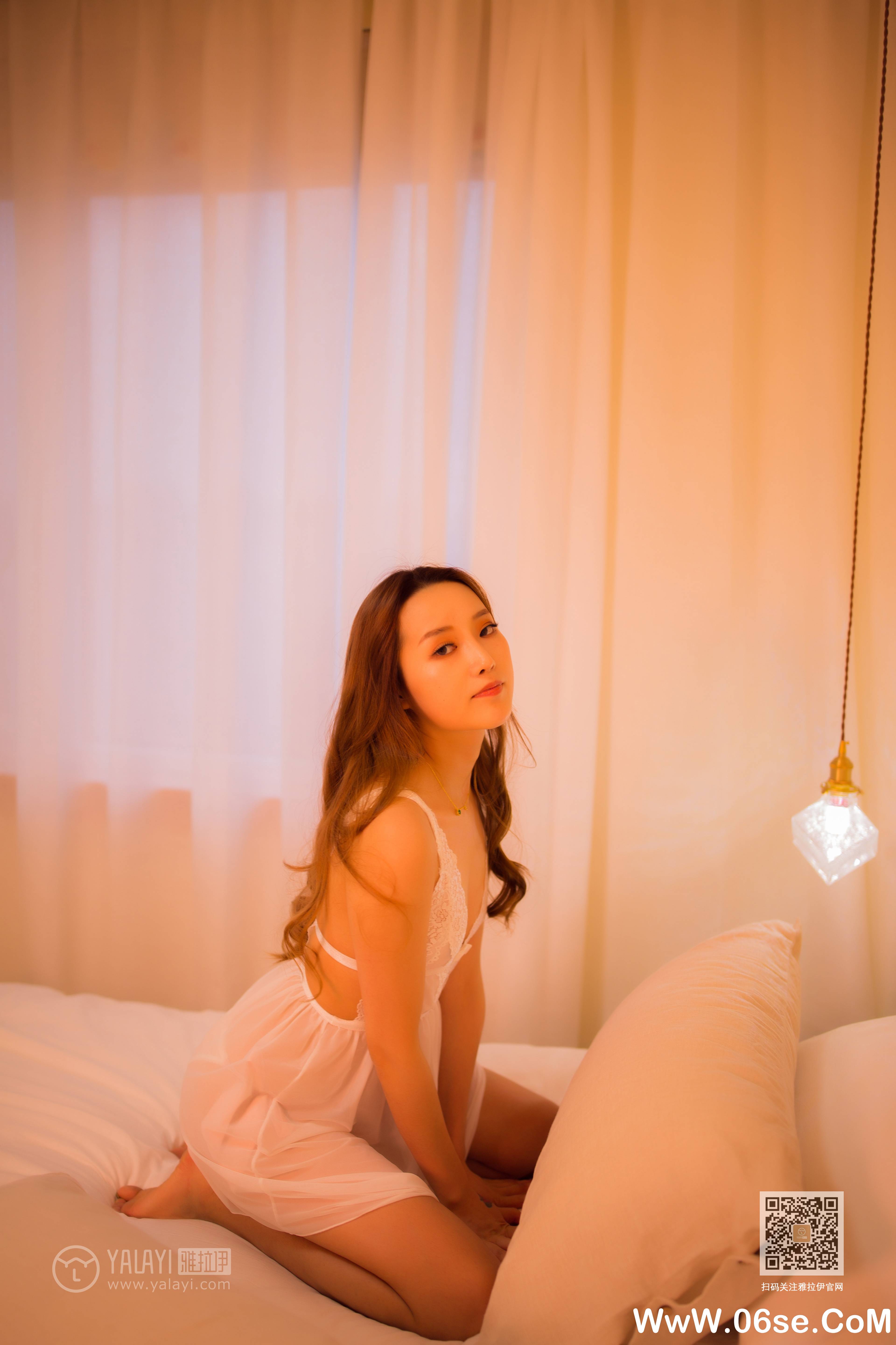 图片[21]-[YALAYI雅拉伊] 2019.11.15 NO.461 上官莹莹《下班快回来》[45P+1P266M]-六色网