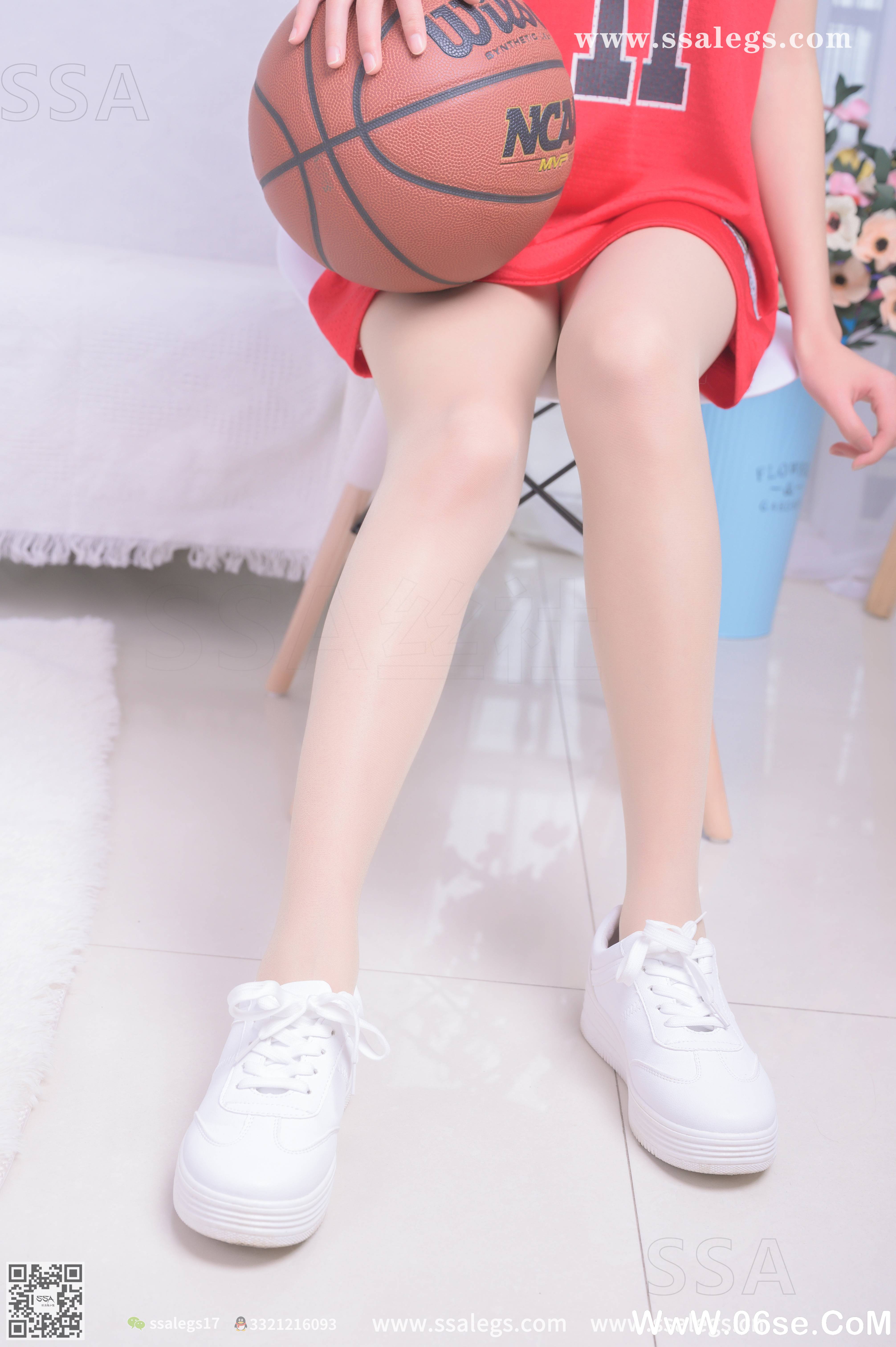 图片[35]-[SSA丝社] NO.324 素素小姐姐放假在家陪你玩篮球(上)[128P1.41G]-六色网