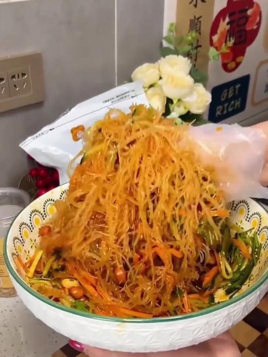新春家宴必备龙须菜,凉拌下酒解腻开胃全家都爱吃