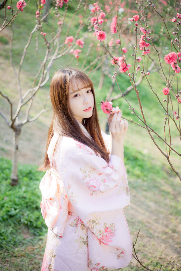 图片[5]-桃花。和服-六色网