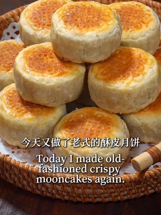 中秋佳节,豆沙月饼必须安排