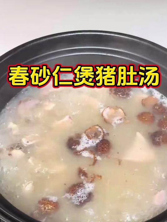春砂仁煲猪肚：滋补养生的秘诀，就在这一锅里