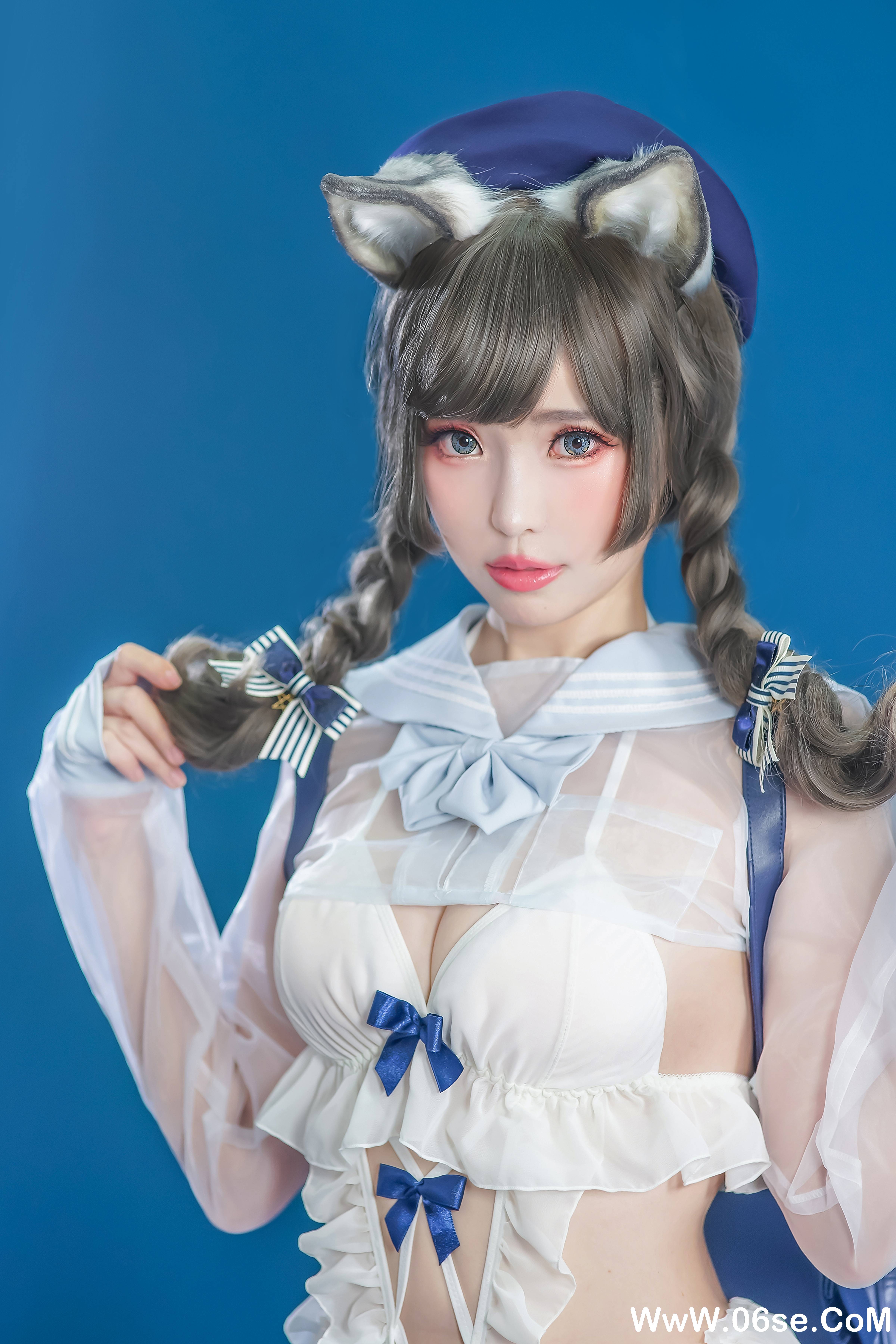 Ely_eee(ElyEE子) NO.035 — 灰太狼-泳圈[21P95M]-六色网