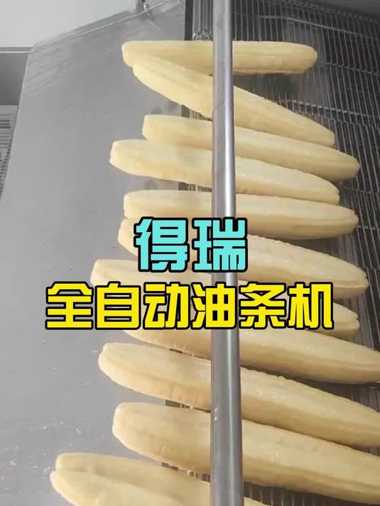 十二米五油条机油条生产流水线