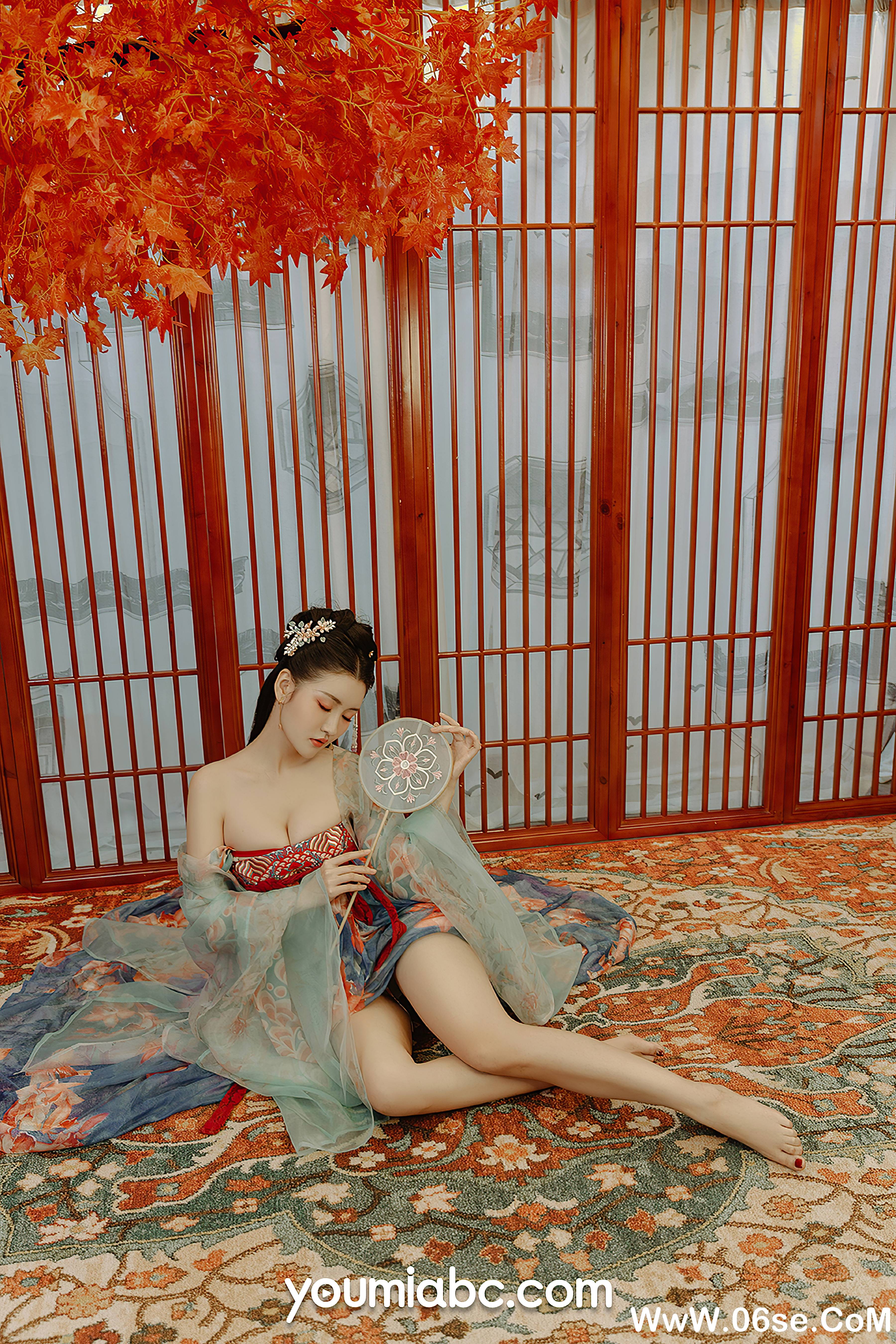 图片[9]-[YouMi尤蜜] 2021.01.15 绝世花魁 沈梦瑶[43+1P1.02G]-六色网