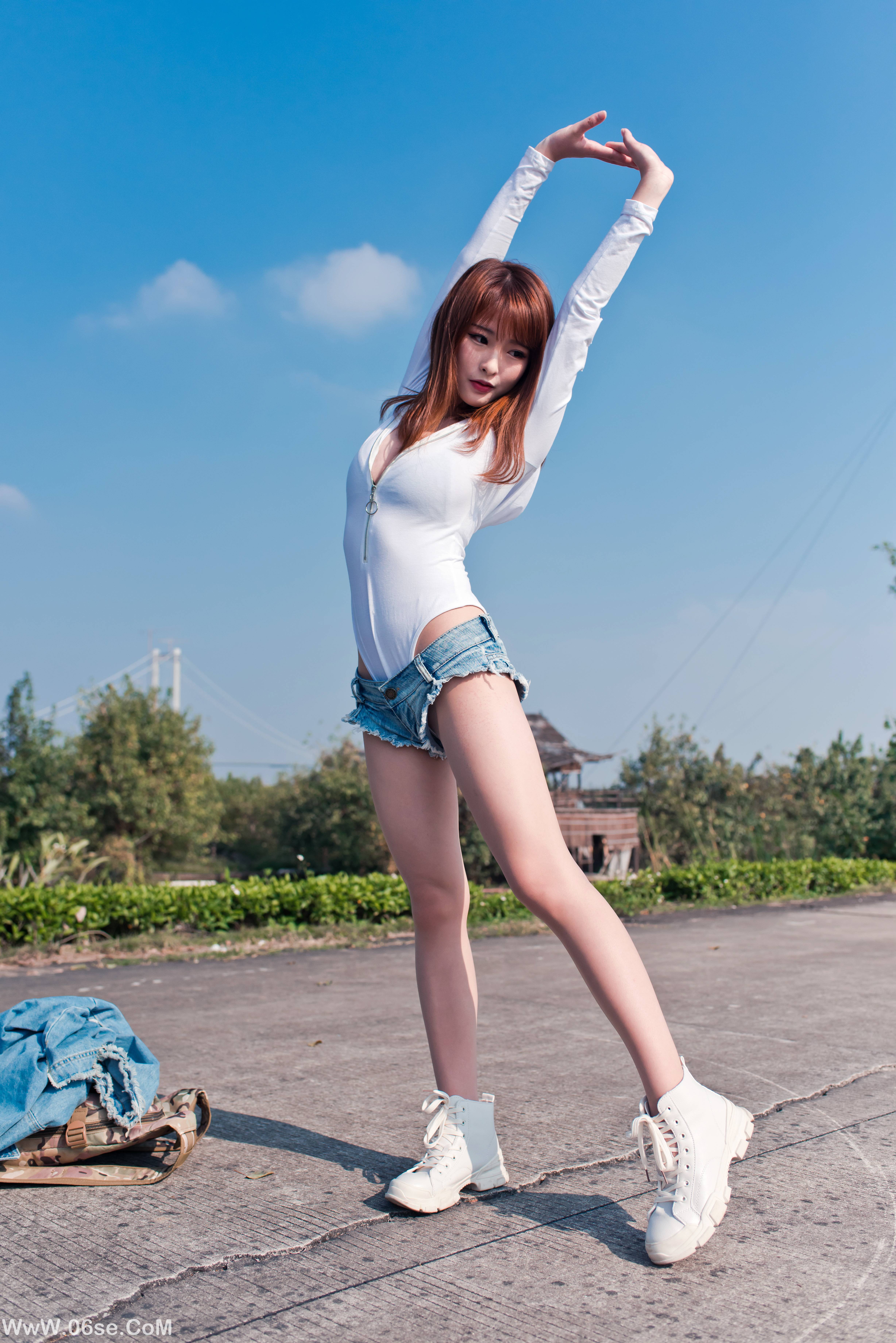 图片[298]-清水由乃 NO.003 御风街拍 轻水海鸥岛RS牛仔街拍 [413P2.81G]-六色网